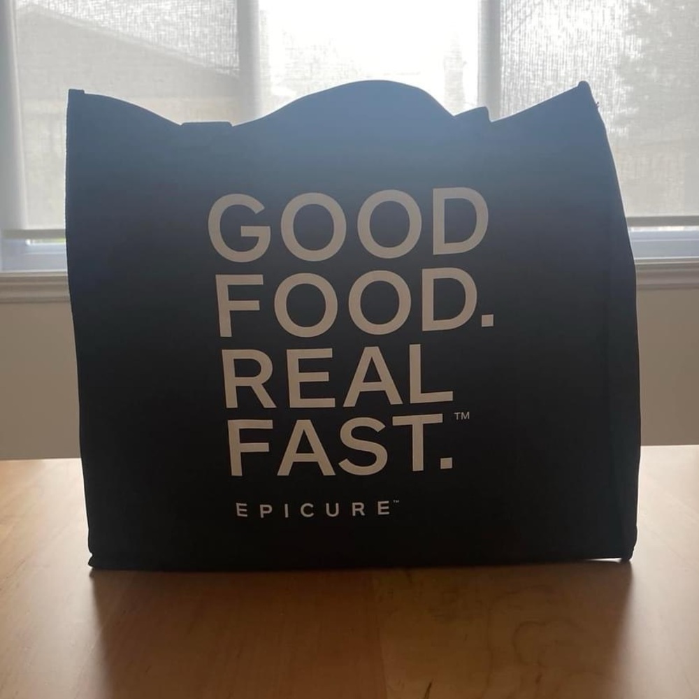 NWT Epicure Large Carryall Bag Tote – Black Multi-Pockets